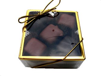 Chocolate Covered Caramel Gift Box by Olde Naples Chocolate