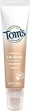 Tom's of Maine Natural Lip Gloss, Summer Sand, 1 Ounce, 2 Count