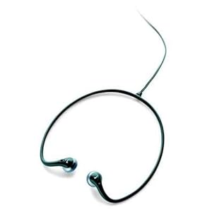 Nike SHJ020 Lightweight Neckband Headphone - Black by Philips