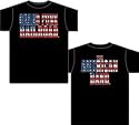GRAND FUNK RAILROAD - Flag - Black T-shirt