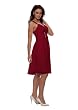 Astrapahl, Wundersch�nes Cocktailkleid, breite Tr�ger, L�nge knielang, Farbe rot