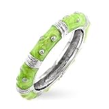 YELLOW-GREEN ENAMEL RING SIZES 5-10