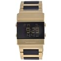 Black Dice BD-023-04 Gents Limited Edition Digital Gold and Stainless Steel Bracelet Watch