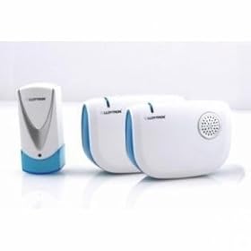 (LLoytron) Cordless & Portable Polyphonic Battery Operated Door Chime