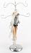 Juliana Jewellery Mannequin - Long White Scarf and Denim Shorts