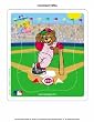 Cincinnati Reds Kids/Childrens Team Mascot Puzzle MLB Baseball
