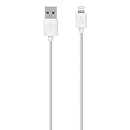 Belkin Apple MFi Certified Lightning to USB ChargeSync Cable for iPhone 6S / 6S Plus,  iPhone 6 / 6 Plus, iPhone SE,  iPhone 5 / 5S / 5c, iPad Pro, iPad 4th Gen, iPad Air 2, iPad Air, iPad mini 4, iPad mini 3, iPad mini 2 and iPad mini, 4 Feet (White)