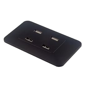 MCL Samar - USB2-H154/N - Hub USB 2.0 - 4 ports - Noir