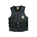 SPYDEGUY(スパイダーガイ) COAST GUARD VEST DARK GREY×BLACK S SLV-27143