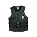 SPYDEGUY(XpC_[KC) COAST GUARD VEST DARK GREY~BLACK S SLV-27143