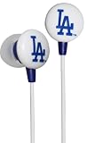 iHip MLF10169LAD MLB Los Angeles Dodgers Printed Ear Buds, Blue