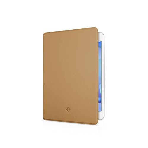 Twelve South SurfacePad for iPad - Ultra Slim Luxury Leather Cover for iPad Mini, Camel