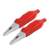 Buy 10 x Red Soft Plastic Boots Insulated Alligator Test Lead Clips 2.2 by uxcell