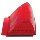 (2) 1967 Chevrolet Chevy Chevelle Malibu 68 LED Red Stop Brake Tail Lights by United Pacific