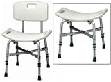 Bariatric Shower Bench w/Back