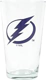 Tampa Bay Lightning 3D Logo Pint Glass