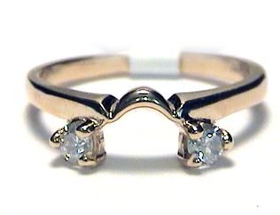 31rYxj98dZL Buy Diamond Ring Wrap Guard Solitaire Enhancer 14k yellow gold   Best Deal at Solitaire Enhancers