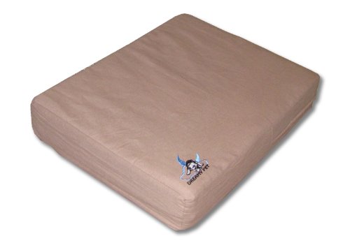 DreamyPet Memory Foam Dog Bed Canvas Cover – Extra Large