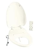 KOHLER K-4709-96 C3-200 Elongated Toilet Seat with Bidet Functionality and In-Line Heater, Biscuit