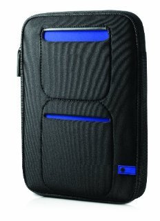 HP Tablet Sleeve - Black with Blue Trim