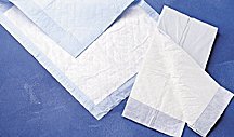 ^Protection Plus Fluff-Filled Underpad - Standard Nonwoven - 23" x 24" Min.Order is 1 CS ( 200 Each / Case; )