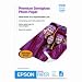 Kitchen & Housewares : Epson Premium Photo Paper Semi-Gloss, 4 x 6 Inches, 40 Sheets (S041982)