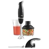 Oster2619350-Watt3-in-1HandBlender,Chopper,andSlicer,Black