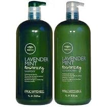 Paul Mitchell Tea Tree Lavender Mint Moisturizing Shampoo and Conditioner (33.8 oz Each Bottle w/Pump)