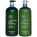 Paul Mitchell Tea Tree Lavender Mint Moisturizing Shampoo and Conditioner (33.8 oz Each Bottle w/Pump)