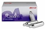  Mosa Cream Chargers N2O, 8 Gram, Box of 24