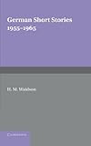 German short stories, 1955-1965