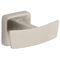 Century Double-Robe Hooks Set of 2 - Satin Stainless Steel