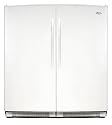 White-on-White 35.3 Cu. Ft. SideKicks Refrigerator/Freezer : White
