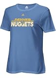 Denver Nuggets NBA constructed short sleeve crew tee, Size= XX-Large