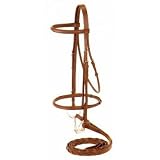 Square Raised Snaffle Show Bridle
