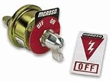 Battery Disconnect Switch Oval Track/RV/Street/Drag Race With Alternators Multiple Battery Applications 175 Amps At 6-36V DC Use w/PN[74105] For Remote Install