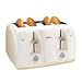 Tools & Hardware : 4 Slice Toaster- White