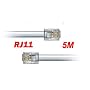 RJ11 Male BT Broadband ADSL Modem Router Cable Lead 5m