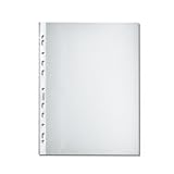 Produkt-Bild: Herlitz 10840320 Prospekth&uuml;lle A4 genarbt, Premium 100er Packung,dokumentenecht