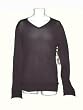 NSF Mens V Neck Sweater in Charcoal