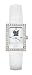 Milwaukee Brewers Ladies Allure Watch White Leather Strap