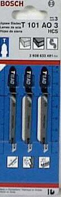 Jig Saw Blade 3 Length; 20t Per Inch