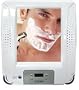 Fogless Shower Stereo Radio with Mirror & Clock