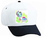 White Cap with books, globe