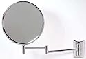 Dual Sided Magnifying Mirror - Chrome (Chrome) (16"H x 11"W x 2.5"D)