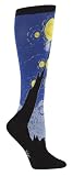 Sock It To Me Starry Night Knee High Sock (Blue)