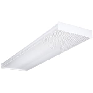 Lithonia Lighting SB 432 120 1 4 GESB Ceiling Fixture, White by Lithonia Lighting