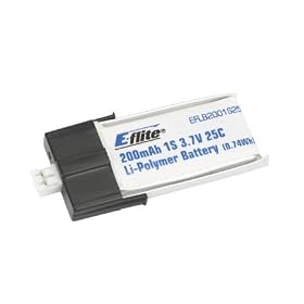 200mAh 1S 3.7V 25C LiPo Battery from Battery Packs