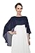 Shawls and Wraps for Evening Dresses Chiffon Wedding Capes Soft Shrugs Navy