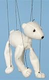 Bear (Polar Bear) Small Marionette (B366)